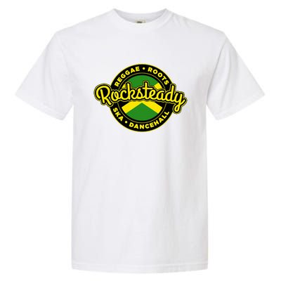 Rocksteady Skinhead Reggae Roots Ska Dancehall Jamaican Garment-Dyed Heavyweight T-Shirt