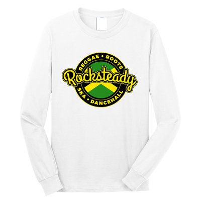 Rocksteady Skinhead Reggae Roots Ska Dancehall Jamaican Long Sleeve Shirt