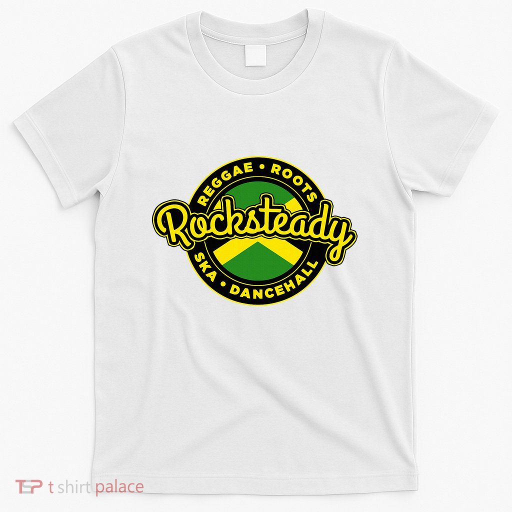 Rocksteady Skinhead Reggae Roots Ska Dancehall Jamaican T-Shirt