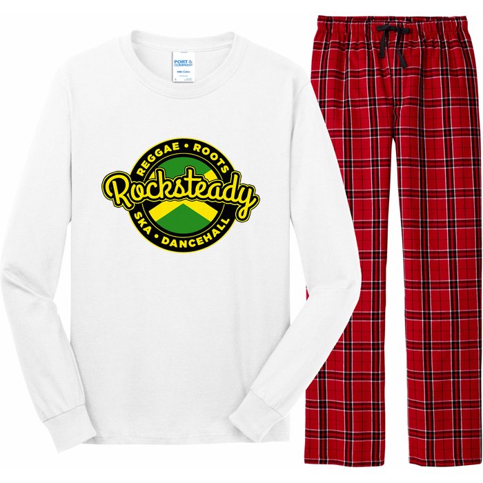 Rocksteady Skinhead Reggae Roots Ska Dancehall Jamaican Long Sleeve Pajama Set