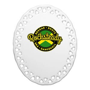 Rocksteady Skinhead Reggae Roots Ska Dancehall Jamaican Ceramic Oval Ornament