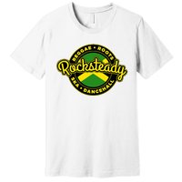 Rocksteady Skinhead Reggae Roots Ska Dancehall Jamaican Premium T-Shirt