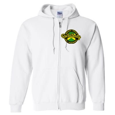 Rocksteady Skinhead Reggae Roots Ska Dancehall Jamaican Full Zip Hoodie