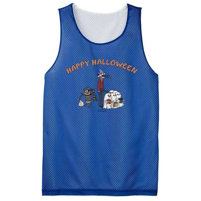 Regular Show Regular Halloween Cute Gift Mesh Reversible Basketball Jersey Tank