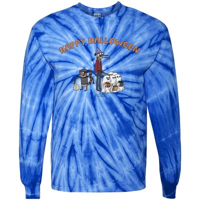 Regular Show Regular Halloween Cute Gift Tie-Dye Long Sleeve Shirt