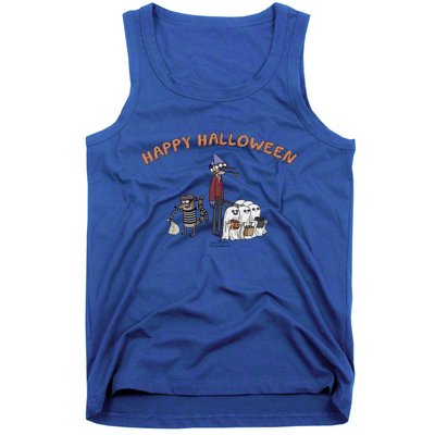 Regular Show Regular Halloween Cute Gift Tank Top