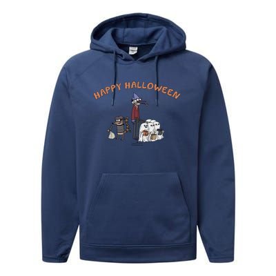 Regular Show Regular Halloween Cute Gift Performance Fleece Hoodie