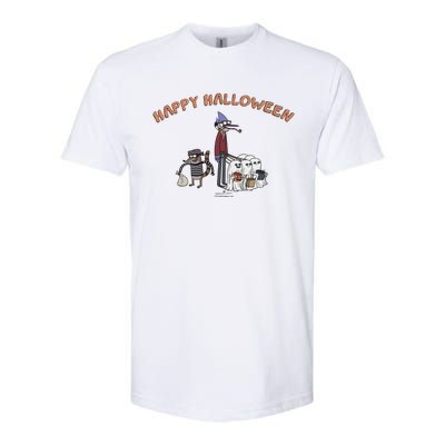 Regular Show Regular Halloween Cute Gift Softstyle® CVC T-Shirt