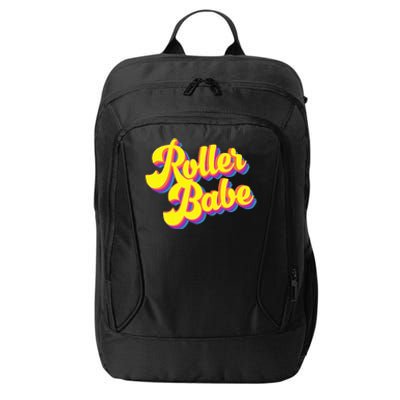 Roller Skate Retro 70s Derby Skater Babe Roller Disco City Backpack