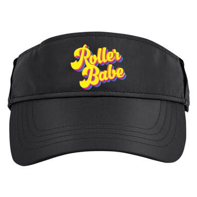 Roller Skate Retro 70s Derby Skater Babe Roller Disco Adult Drive Performance Visor