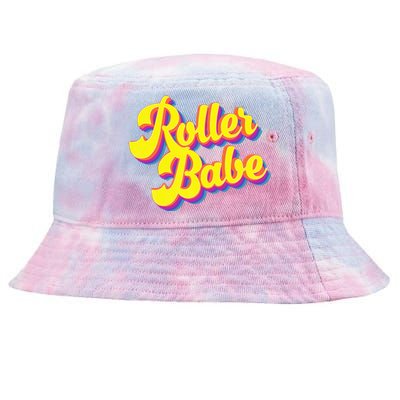 Roller Skate Retro 70s Derby Skater Babe Roller Disco Tie-Dyed Bucket Hat