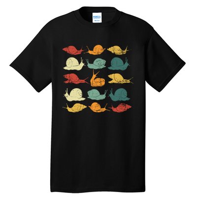 Retro Snail Tall T-Shirt