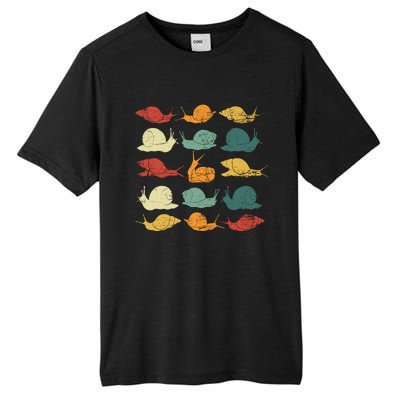 Retro Snail Tall Fusion ChromaSoft Performance T-Shirt