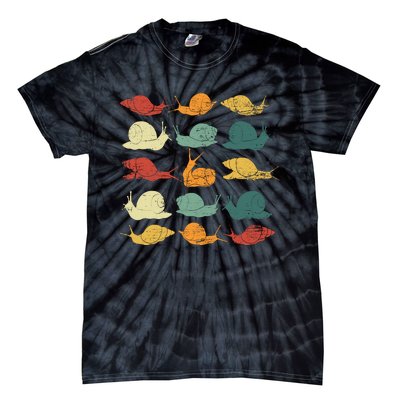 Retro Snail Tie-Dye T-Shirt