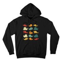 Retro Snail Tall Hoodie