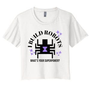 Robotic Superpower Women's Crop Top Tee