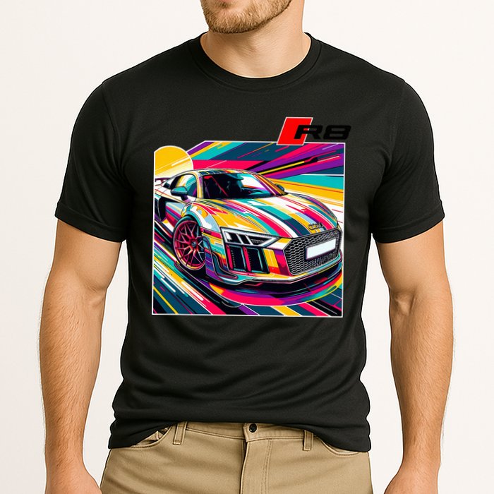 R8 Supercar Cooling Performance Crew T-Shirt