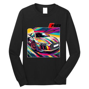 R8 Supercar Long Sleeve Shirt