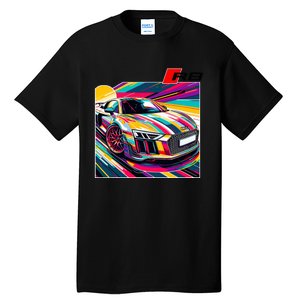 R8 Supercar Tall T-Shirt