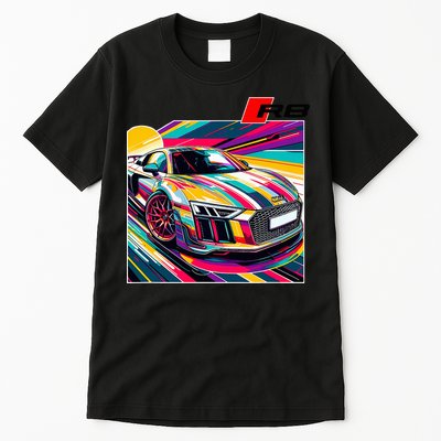 R8 Supercar Tall T-Shirt
