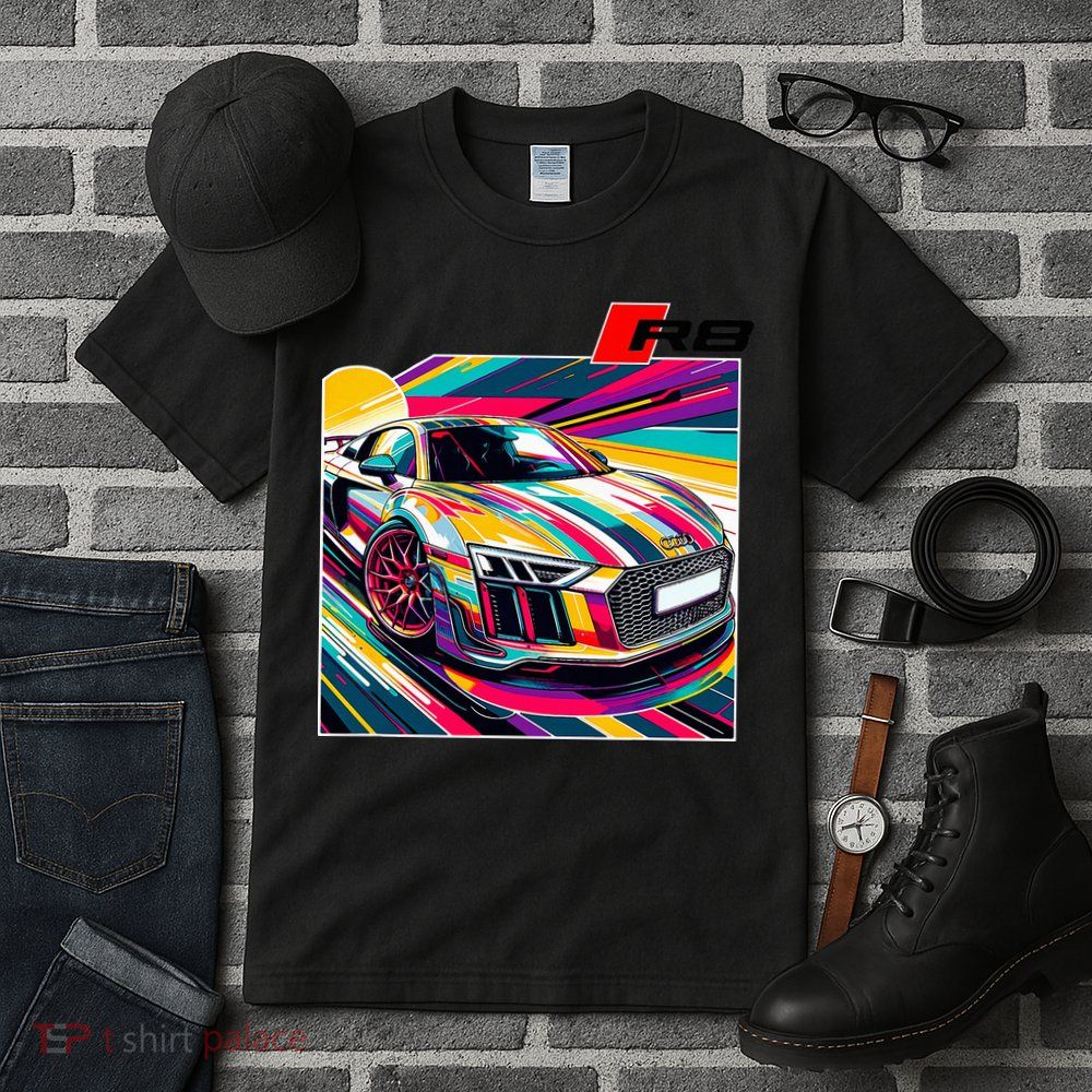 R8 Supercar Tall T-Shirt