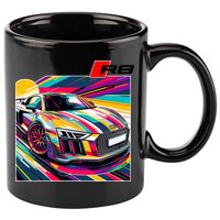R8 Supercar 11oz C Handle Ceramic Mug