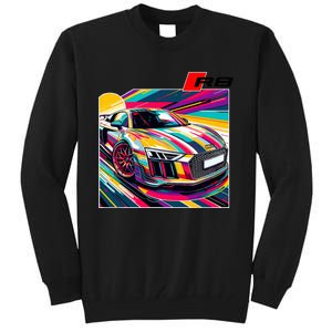 R8 Supercar Tall Sweatshirt