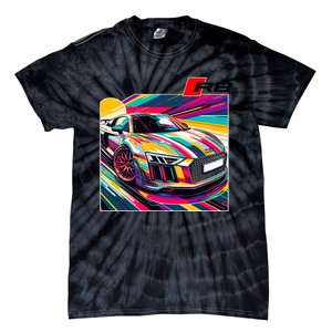 R8 Supercar Tie-Dye T-Shirt