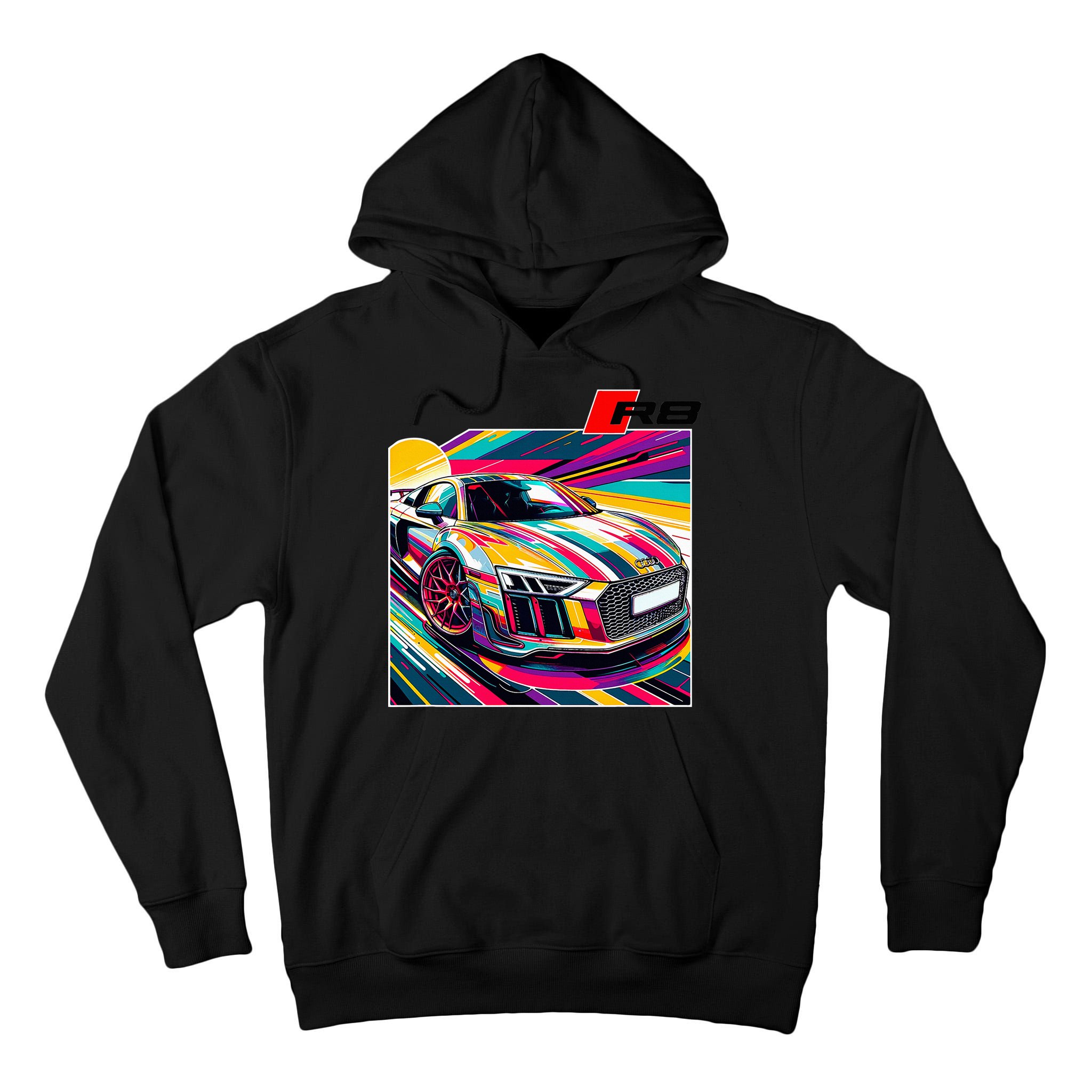 R8 Supercar Tall Hoodie