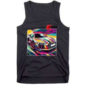 R8 Supercar Tank Top