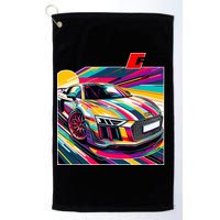 R8 Supercar Golf Towel