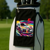 R8 Supercar Golf Towel