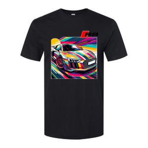 R8 Supercar Softstyle CVC T-Shirt