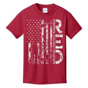 R.E.D. Soldiers Remember Everyone Deployed Military Support Kids T-Shirt