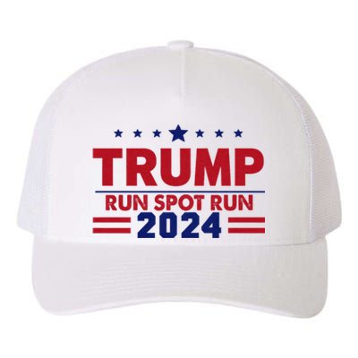 Run Spot Run Funny Donald Trump Debate Quote 2024 Kamala Yupoong Adult 5-Panel Trucker Hat