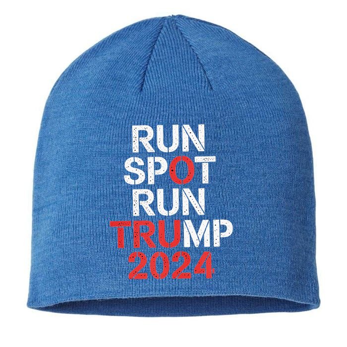 Run Spot Run 2024 Trump Debate Sustainable Beanie