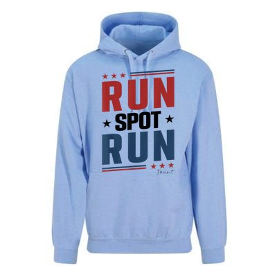 Run Spot Run Run Spot Run Trump 2024 Unisex Surf Hoodie