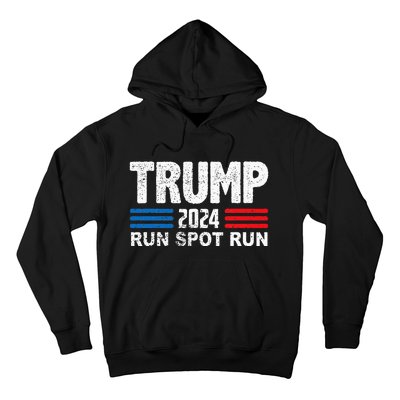 Run Spot Run Trump 2024 Debate Hoodie