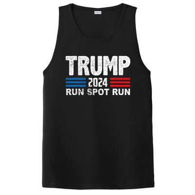 Run Spot Run Trump 2024 Debate PosiCharge Competitor Tank