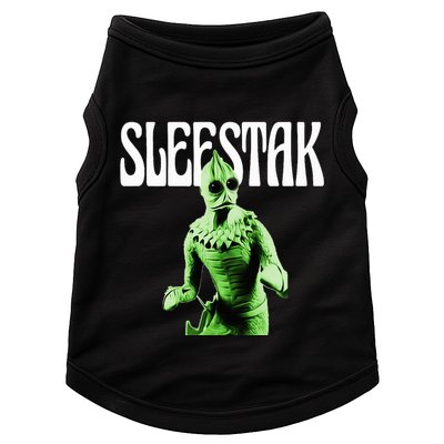 Retro Sleestak Reptilian Alien Graphic Doggie Tank