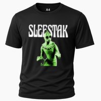 Retro Sleestak Reptilian Alien Graphic Cooling Performance Crew T-Shirt