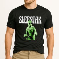 Retro Sleestak Reptilian Alien Graphic Cooling Performance Crew T-Shirt