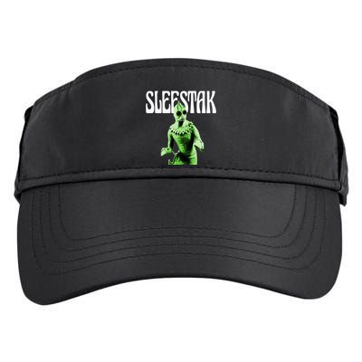 Retro Sleestak Reptilian Alien Graphic Adult Drive Performance Visor