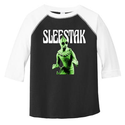 Retro Sleestak Reptilian Alien Graphic Toddler Fine Jersey T-Shirt