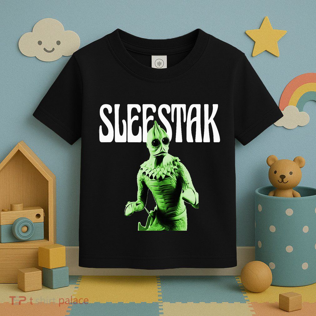 Retro Sleestak Reptilian Alien Graphic Toddler T-Shirt