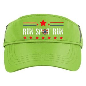 Run Spot Run Elections 2024 Democrat Republican Adult Drive Performance Visor