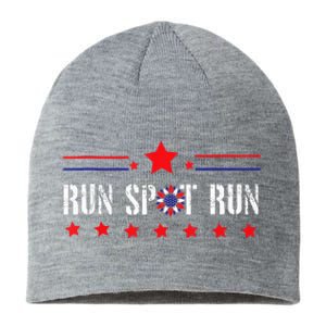 Run Spot Run Elections 2024 Democrat Republican Sustainable Beanie