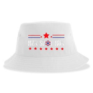 Run Spot Run Elections 2024 Democrat Republican Sustainable Bucket Hat