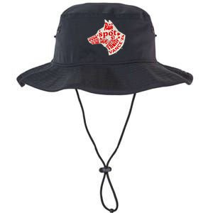 Run Spot Run Trump 2024 Dog Lovers Joke Legacy Cool Fit Booney Bucket Hat