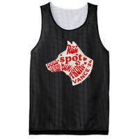 Run Spot Run Trump 2024 Dog Lovers Joke Mesh Reversible Basketball Jersey Tank